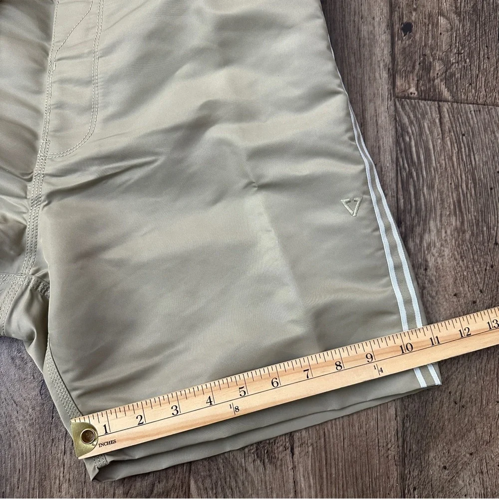 Vissla Nylon Summer Swim Shorts Men’s Size 33 Khaki
